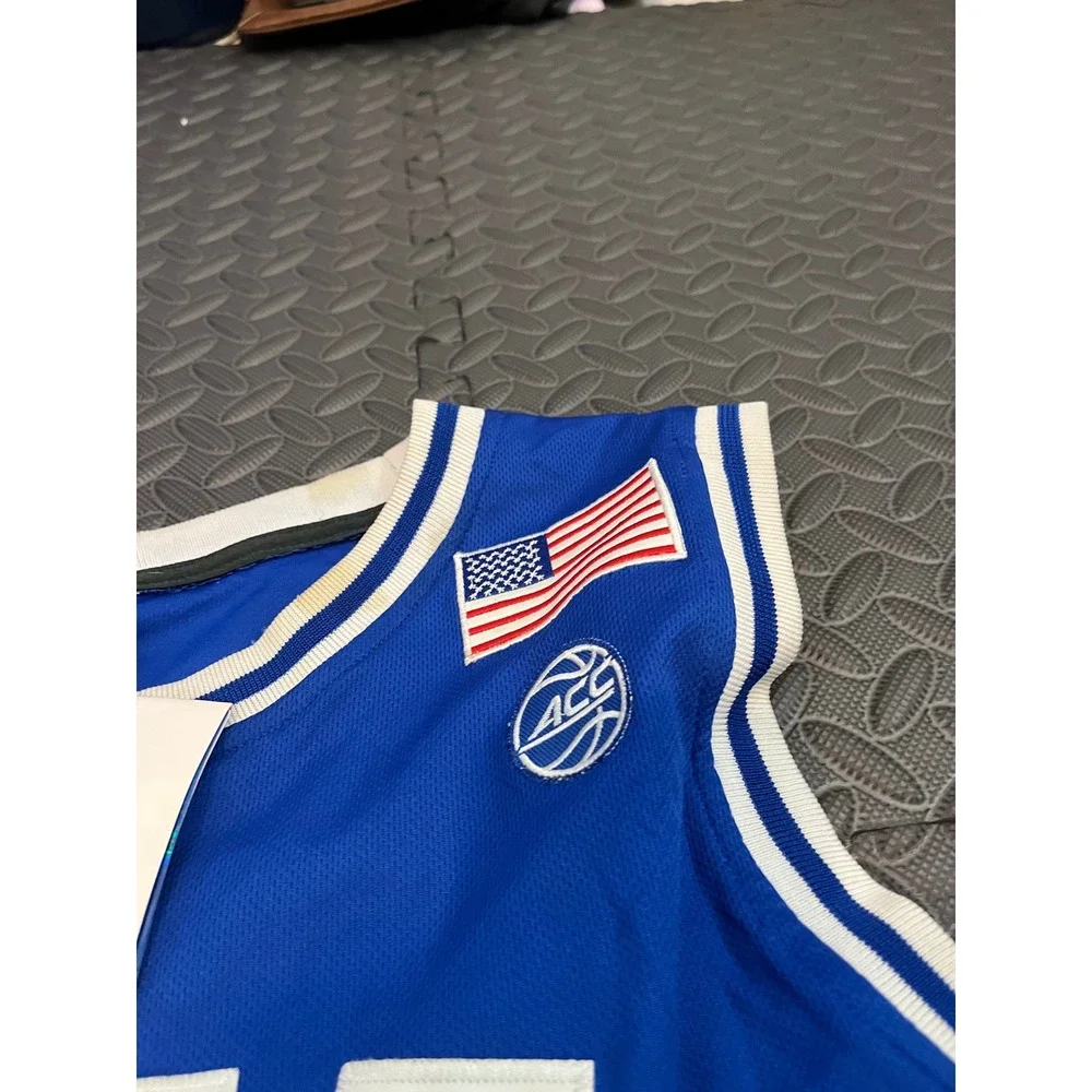Nike Basketball Jersey Mens XL Blue Duke Blue Devils #3 Jones ACC Stitched